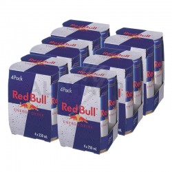 Red bull 25cl en lot de 4