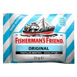 Fisherman's friend bleu - eucalyptus menthol s/sucres