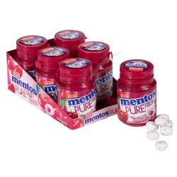 Mentos Bottle Pure Fresh - goût Cerise sans sucres