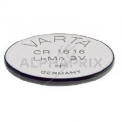 Piles électronique bouton CR1616 Lithium 3V...Varta