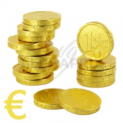 Pièce en chocolat Euro x10