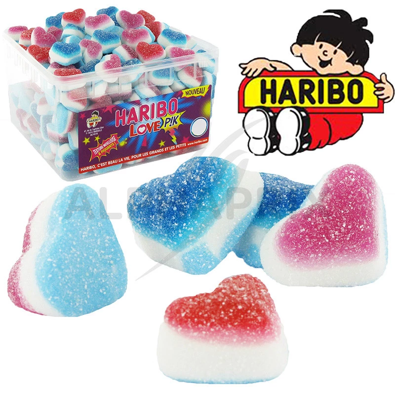 Colis Haribo Été 13 + 3 Tubos - Bonbons tubos - Milleproduits