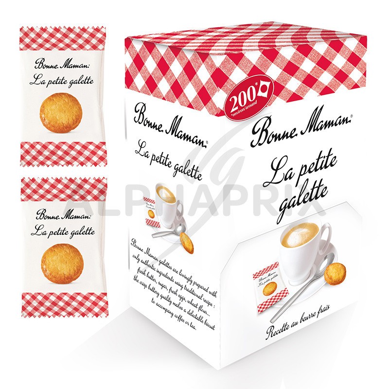 Petites galettes au bon beurre Bio St Michel - Carton de 400 sur