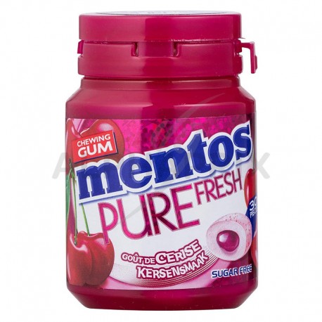 Mentos Bottle Pure Fresh - goût Cerise sans sucres