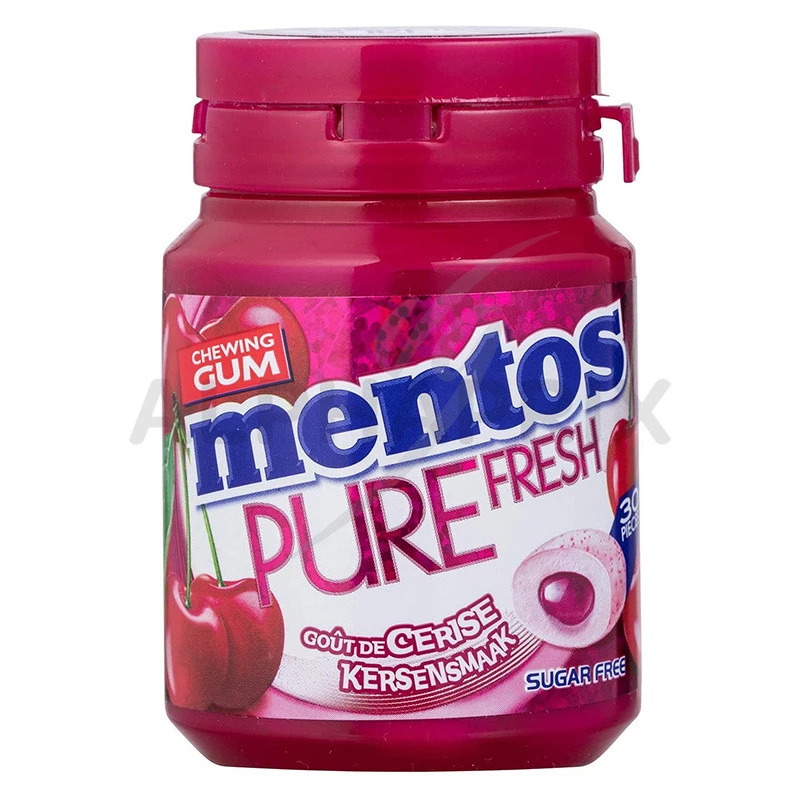 Chewing-gum Pure Fresh chloro s/sucres MENTOS : la boite de 50 dragées -  100 g à Prix Carrefour