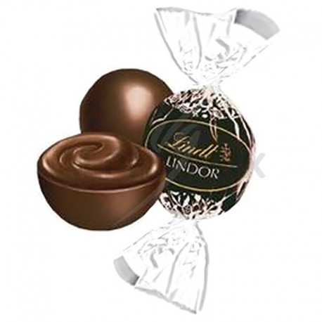 Boules Lindor chocolat noir - 10kg (noir 60%)