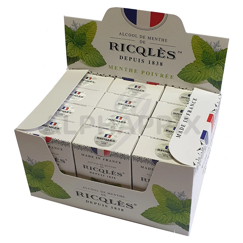 Ricqles alcool de menthe flacon de poche - unité de 30ml