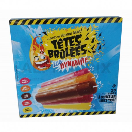 Sucettes à congeler têtes brûlées Ice Dynamite 400ml