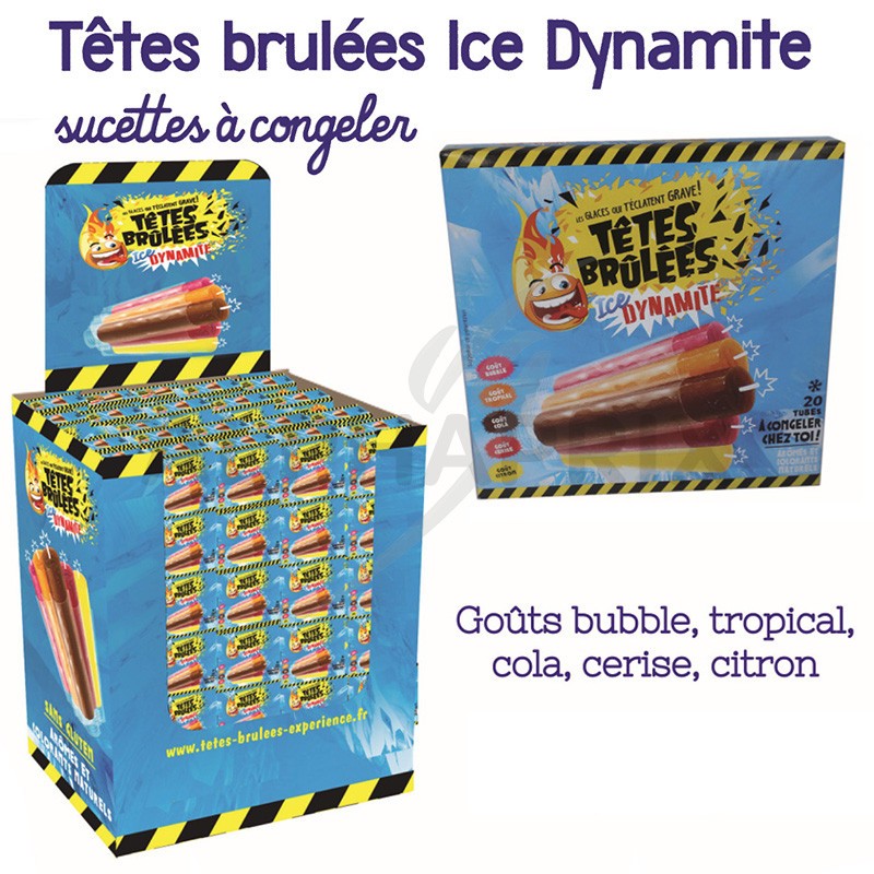 Voici la glace pour ton enfant tete brulee Ice Dynamite à tester d