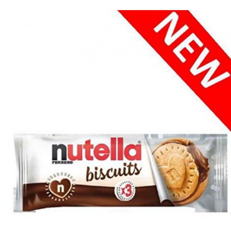 Nutella biscuits T3 - 41.4g - format pocket DLUO 19/03/2022