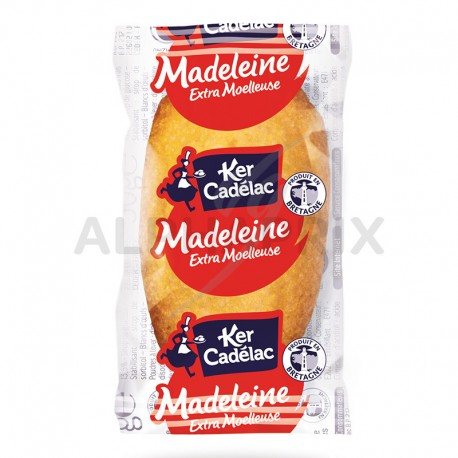 Madeleines moelleuses extra 25g - carton de 150