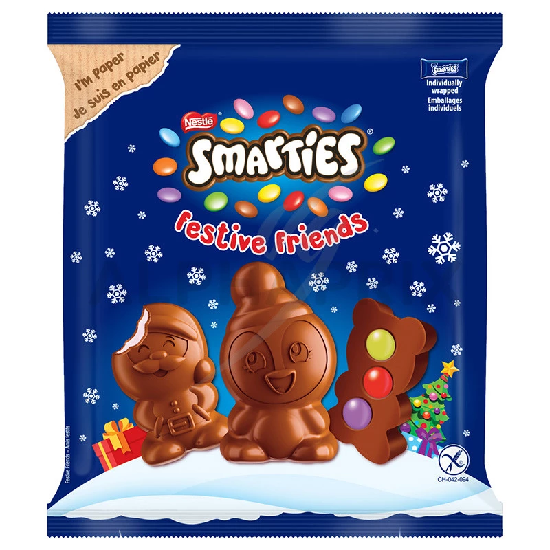 Chocolats de Noël - Boîte de chocolat rouge à partager 500g - Assortiment  de chocolats belges boite Métal 