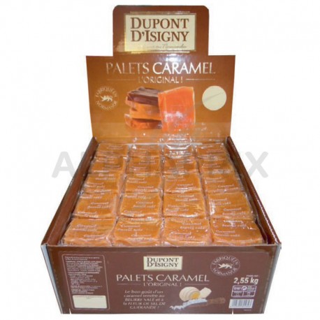 Caramels palets au beurre salé Dupont d'Isigny - boîte de 200