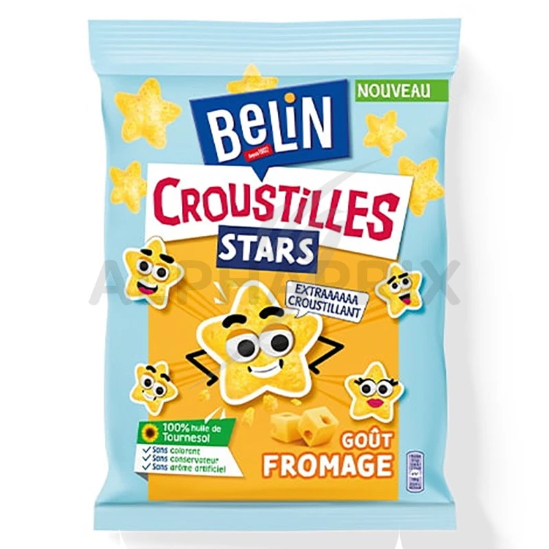 Belin Croustilles Stars Fromage 90g