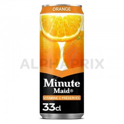 Minute Maid Orange boîte 33 cl en stock