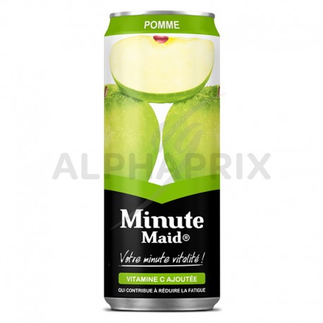 Minute Maid Pomme boîte slim can 33 cl