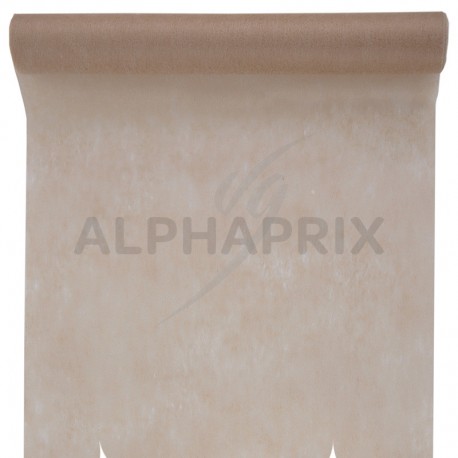 Chemin de table intissé 30cm TAUPE