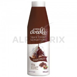Docello Sauce Sensation Choconut (chocolat Noisette) Bouteille 750g en stock