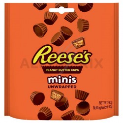 Reese's sachets mini butter cups 90g hersheys en stock