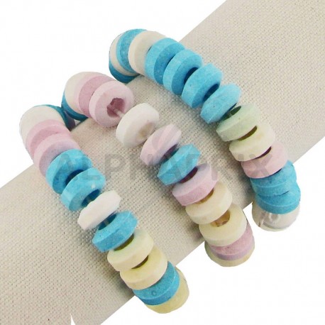 Colliers de bonbons emballés Candydou 20g - 100 pièces
