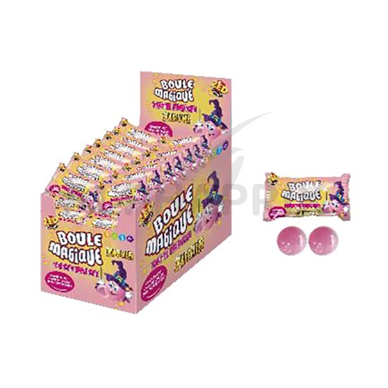 Boule Magique Energy Zed Candy Gum Chewing Gum Explosif