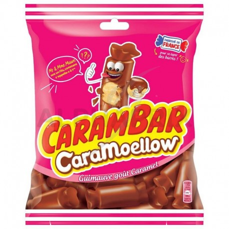 Caramoellow guimauve carambar caramel sachet 102g