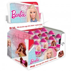 Oeufs chocolat figurine Barbie en stock