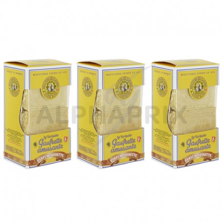 Gaufrettes amusantes 175g noisette - lot de 3