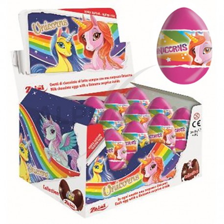Oeufs chocolat licence Unicorn (Licorne)