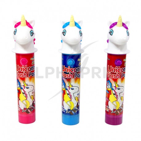 Sucettes Flash Pop Unicorn Funny Candy