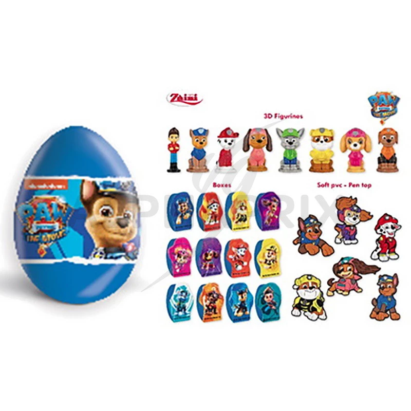 PAW Patrol : La Super Patrouille le film, Coffret cadeau avec 6 figurines  articulées à collectionner, jouets pour filles et garçons à partir de 3 ans  PAW Patrol Figurines 