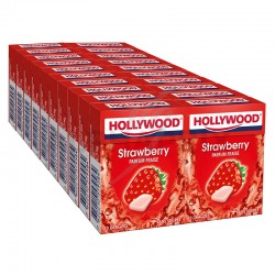 Hollywood dragées Strawberry Fraise Fresh sans sucre