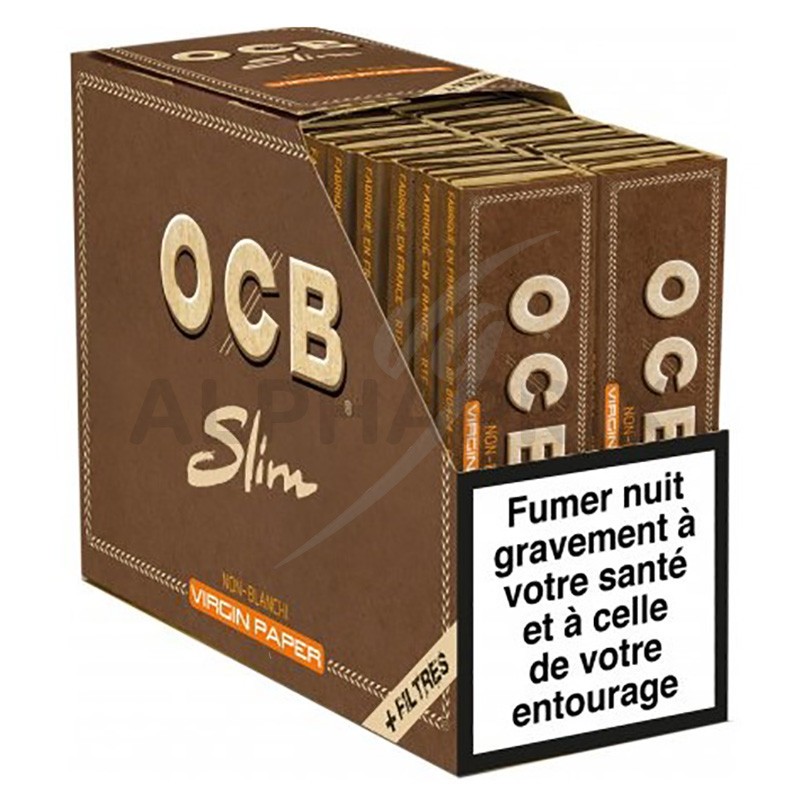 Ocb slim virgin par 32 cahiers + 32 filtres