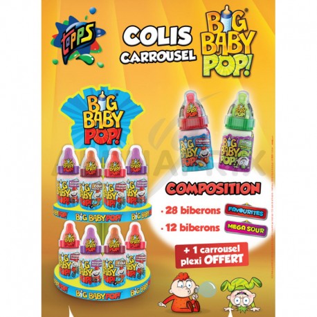 Colis Big Baby Pop + caroussel offert