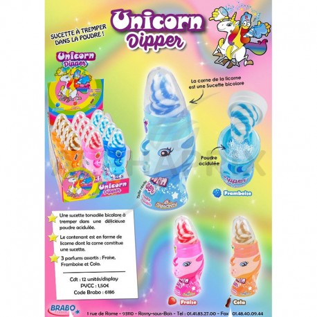 Sucettes Unicorn Dipper Funny Candy