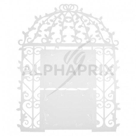 Plan de table Cage BLANC