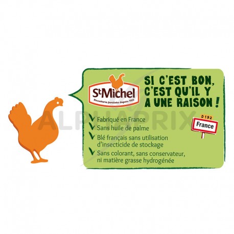 Madeleines coquille nature 85g