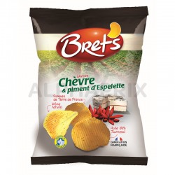 Chips Bret's 25g chèvre piment