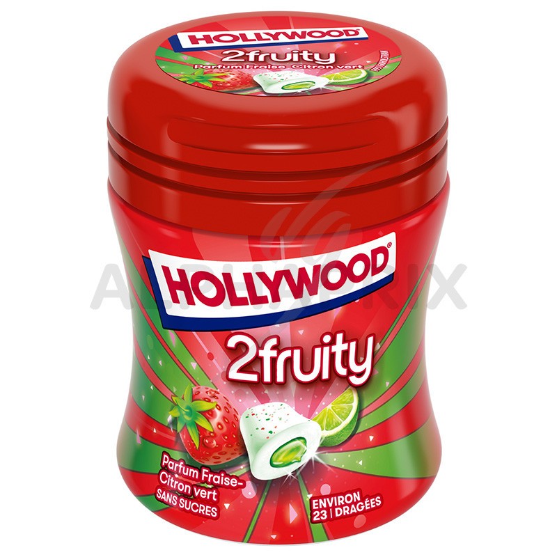 B.20 Etuis Hollywood Chewing-gum classique - Gum tablette et