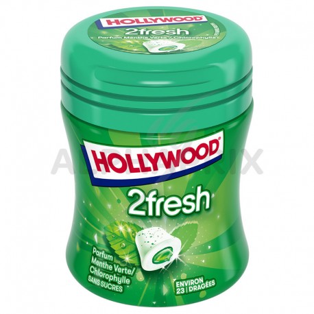 Mini Bottle 2fresh menthe verte chloro s/sucres Hollywood