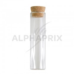 Eprouvettes en verre 15cm par 48