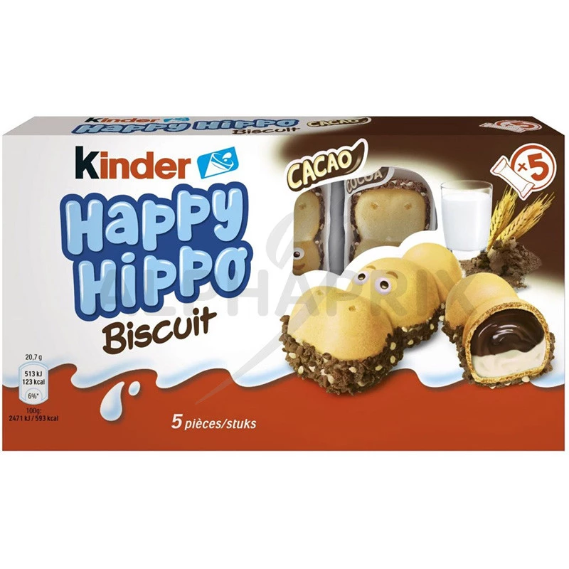 Kinder Cards T5 128g - Carton de 20 paquets de gaufrettes Kinder Cards