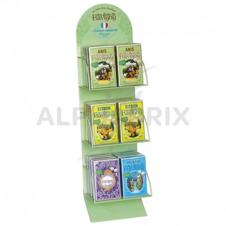 Présentoir anis de Flavigny étuis 40g