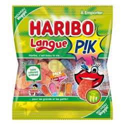 Haribo 100g langues pik sachets en stock