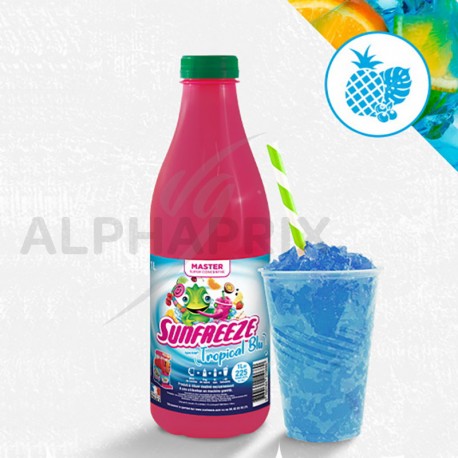 Master Sun Freeze Tropical blu 1L ultraconcentré pour Granité / Granita