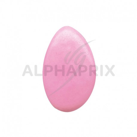 Dragées chocolat 71% rose nacré 1kg