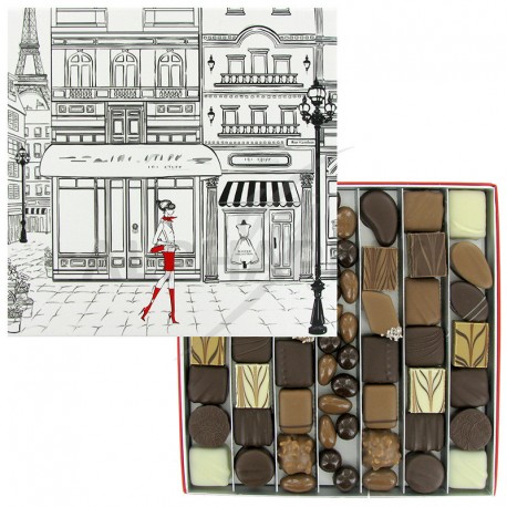 Boîte coffret luxe du bellay 780g - vide