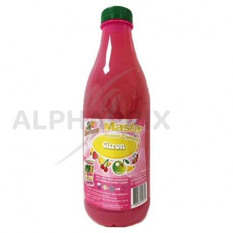 Concentré Master sun Freeze citron 1L pour Granité / Granita
