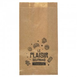 Sacs croissants 104 (140 +70 x270 mm) x 1000 kraft