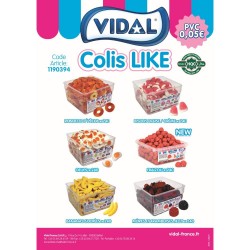 Colis Like Vidal (certifié halal) en stock